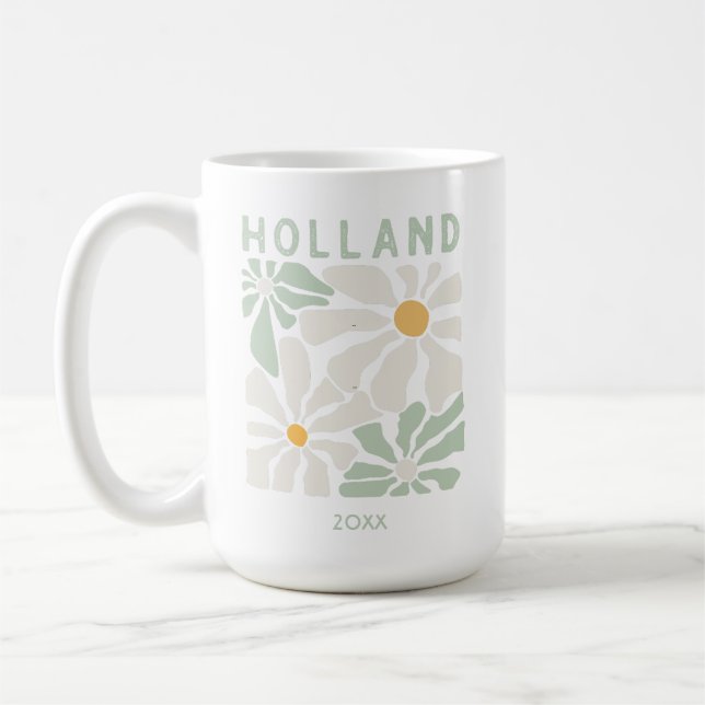 Niedlich Holland Floral Kaffeetasse (Links)