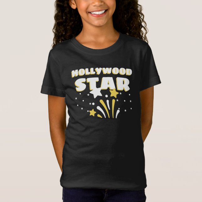 Niedlich Hollywood Star T-Shirt (Vorderseite)