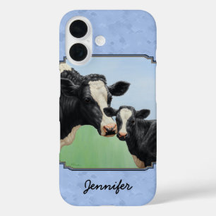 Niedlich Holstein Calf & Cow Sky Blue title_seo2