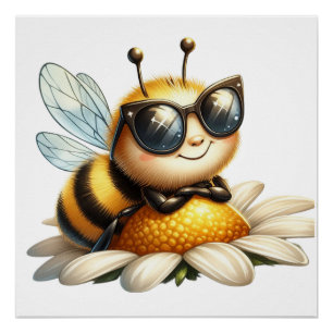 Niedlich Honey Bee Poster