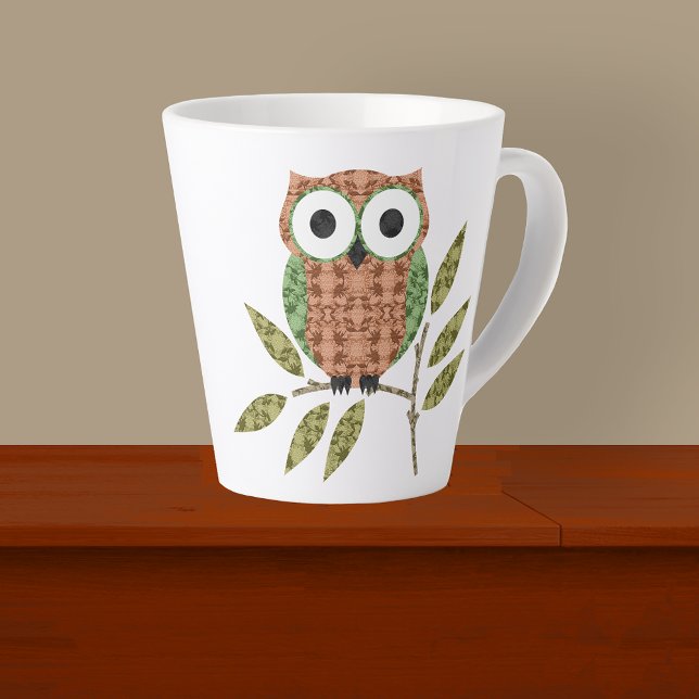 Niedlich Hoot Owl Espresso Tasse (Von Creator hochgeladen)