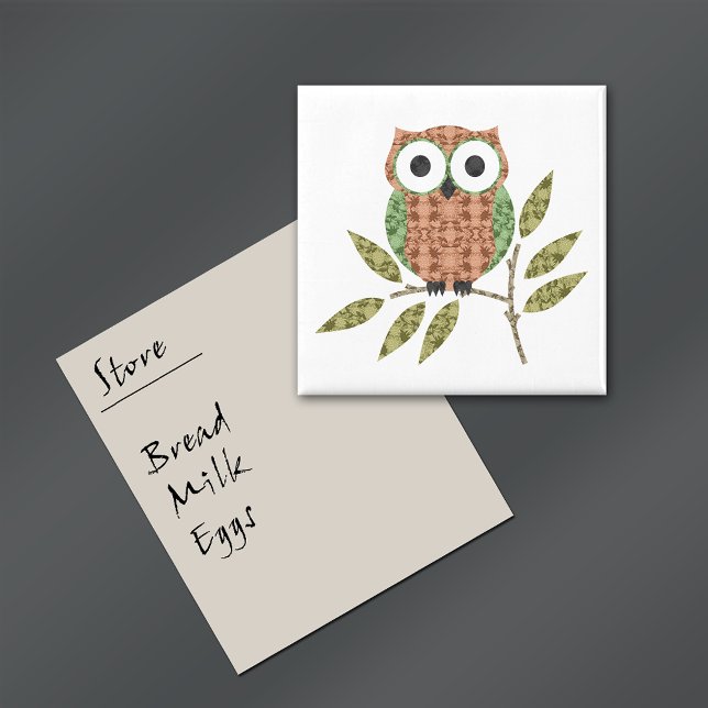 Niedlich Hoot Owl Kitchenmagnet Magnet (Von Creator hochgeladen)