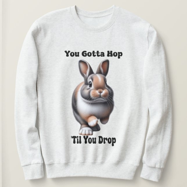 Niedlich Hopping Hammer Sweatshirt (Design vorne)
