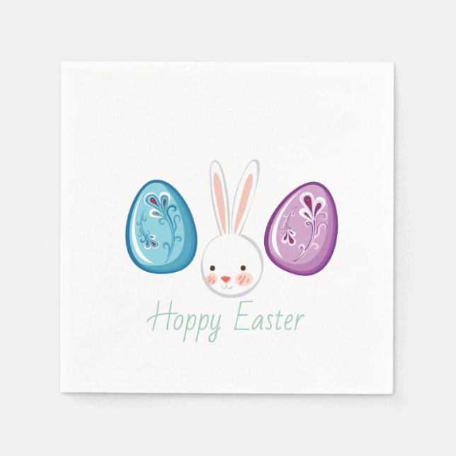 Niedlich Hoppy Oaster Paper Napkin Set Serviette (Vorderseite)
