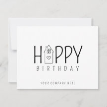 Niedlich House Real Anwesen Happy Birthday