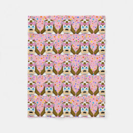 Niedlich Hunde Fleece Blanket