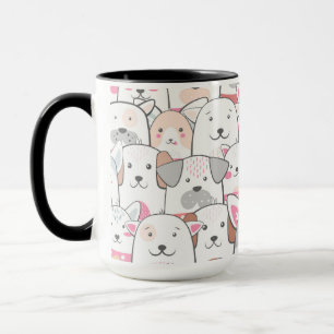 Niedlich Hunde Tasse