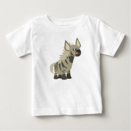 Niedlich Hungriger Cartoon Striped Hyena Baby T - T-shirt