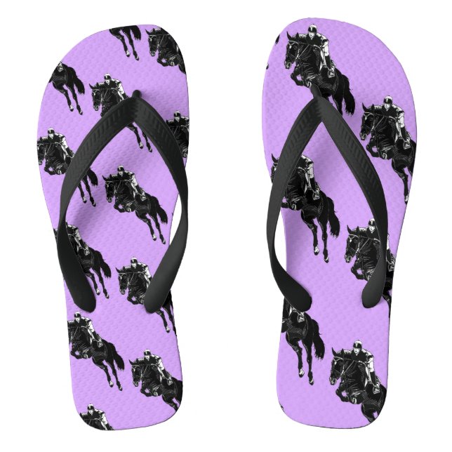 Niedlich Hunter Jumper Pferd Flip Flops (Fußbett)