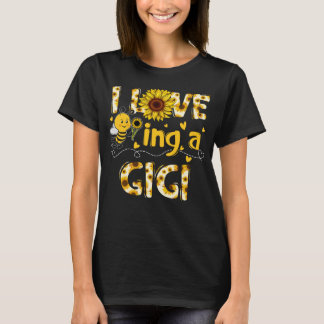 Niedlich I Liebe, eine Gigi Sonnenblume Mutter s D T-Shirt