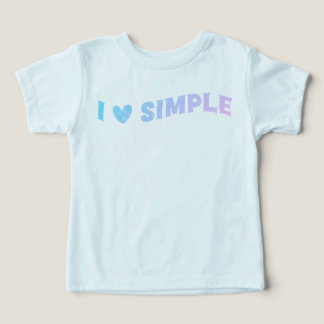 Niedlich I Liebe Einfaches Design für Kinder und K