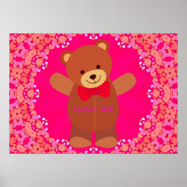 Niedlich I Liebe Ihr wertiges Plakatpapier (Glossy Poster