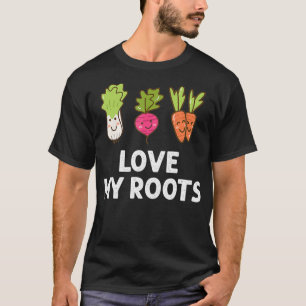 Niedlich I Liebe meine Wurzeln Kleinkind T-Shirt, T-Shirt