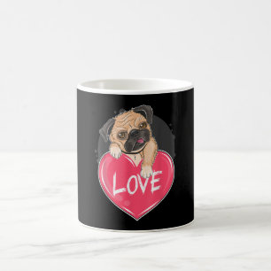 Niedlich I Steal Hearts Mops Valentine Day Gift Kaffeetasse