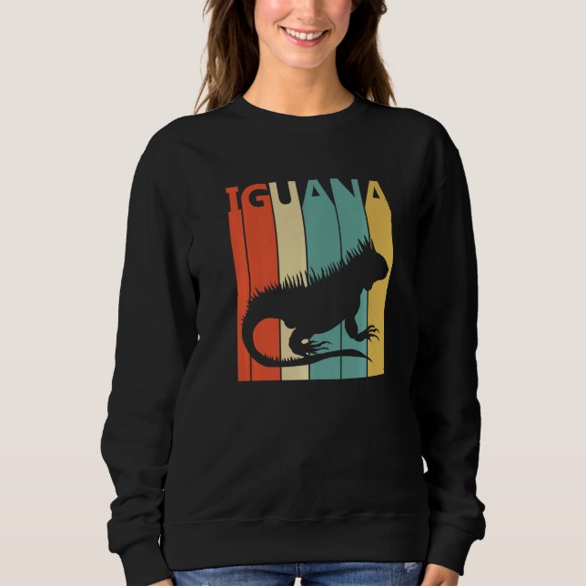 Niedlich Iguana Sweatshirt (Vorderseite)