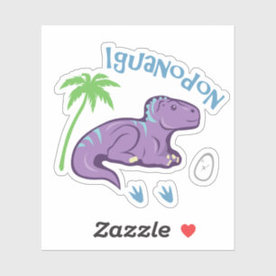 Niedlich Iguanodon Aufkleber