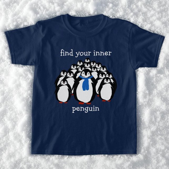 Niedlich Ihren inneren Pinguin finden T-Shirt (🐧Penguin Love 🐧)