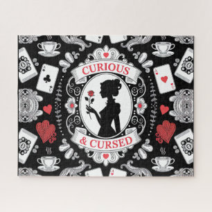 Niedlich inspiriert von der dunklen Alice im Wunde