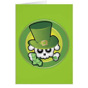 Niedlich Irish Skull