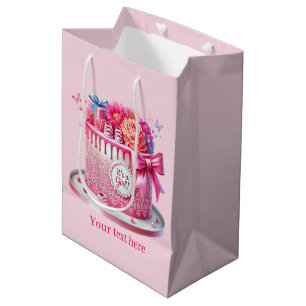Niedlich ist es eine Mädchendusche, die für Mädche Mittlere Geschenktüte