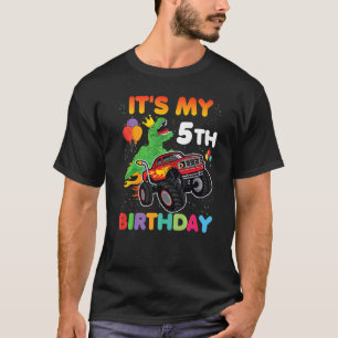 Niedlich ist mein 5. Geburtstag, ich bin fünf Dino T-Shirt