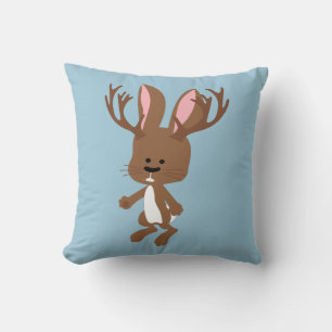 Niedlich Jackalope Kissen
