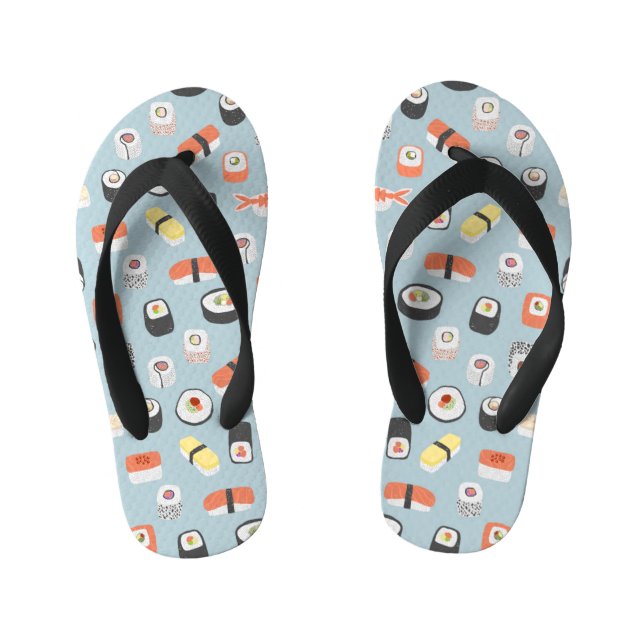 Niedlich Japanisch Sushi Kinderbadesandalen (Fußbett)
