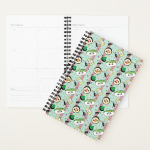 Niedlich Japanisch Sushi Lover Golfing Pattern Planer