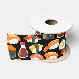 Niedlich Japanisch Sushi Satinband