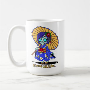 Niedlich Japanisch Zombie Kaffeetasse