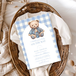 Niedlich Jean Baby Denim Baby Shower Einladung
