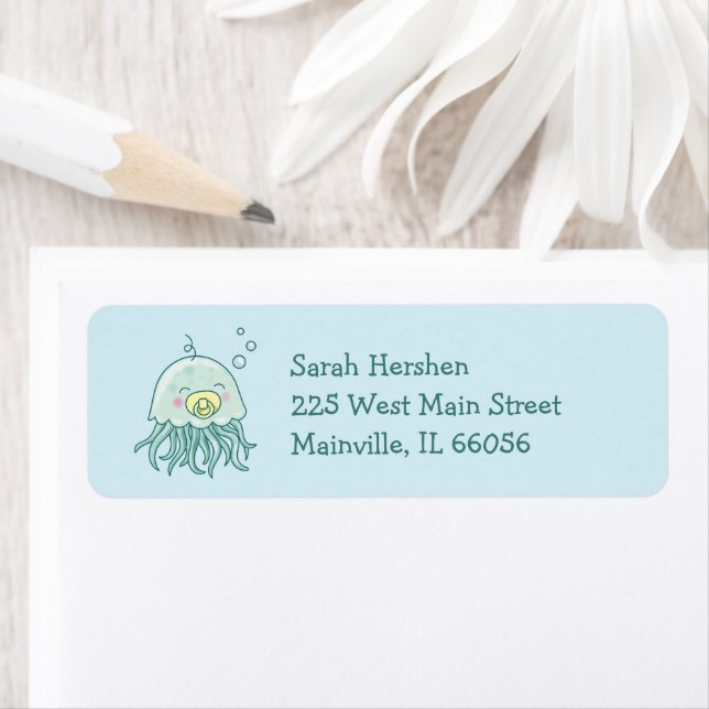 Niedlich Jellyfish Baby Shower Kawaii (Insitu)