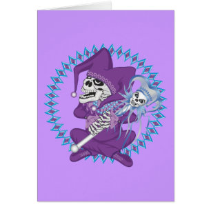 Niedlich Jester Skull