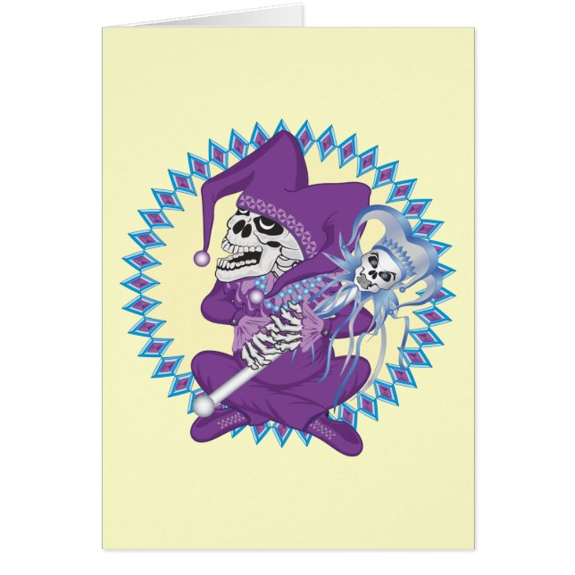 Niedlich Jester Skull (Vorne)