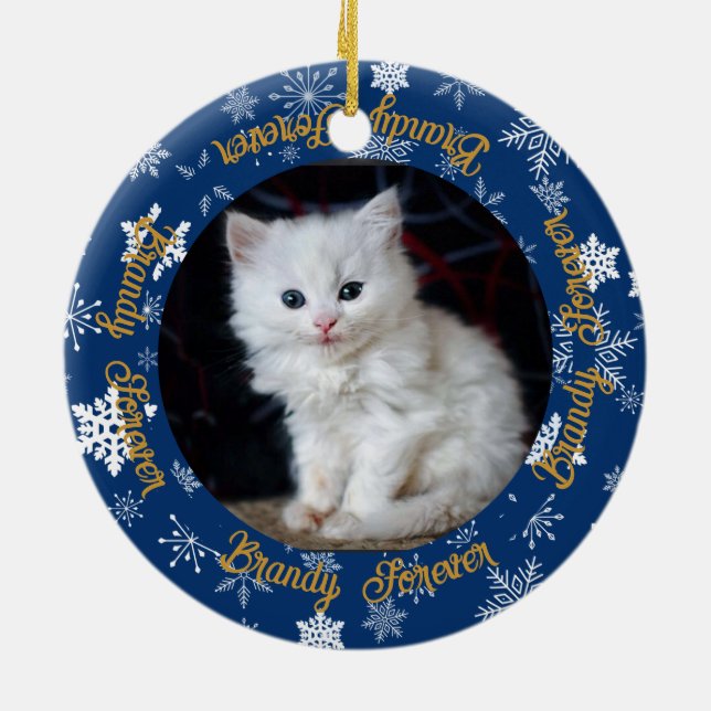 Niedlich Jetzt und dann 2 Foto Weihnachtsschmuck (Hinten)