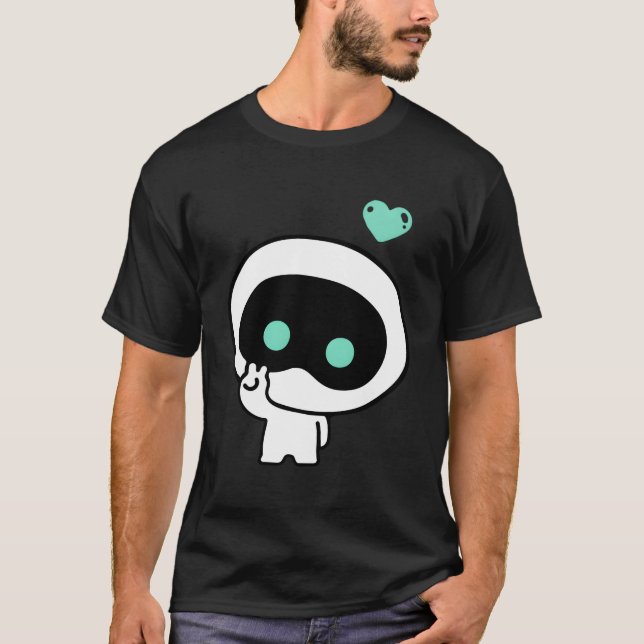 Niedlich Jin Wootteo Der Astronauten-K-Pop-Pullove T-Shirt (Vorderseite)