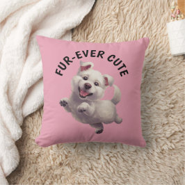 Niedlich Jumping Puppy Kissen