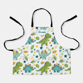 Niedlich Jurassic T Rex Kids Name Dinosaurier Schürze