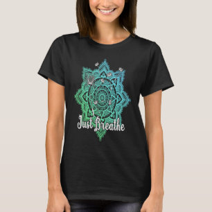 Niedlich Just Dandelion Tattoodesign Yoga Mandala T-Shirt
