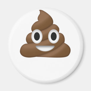 Niedlich kacken Sie Emoji Magnet