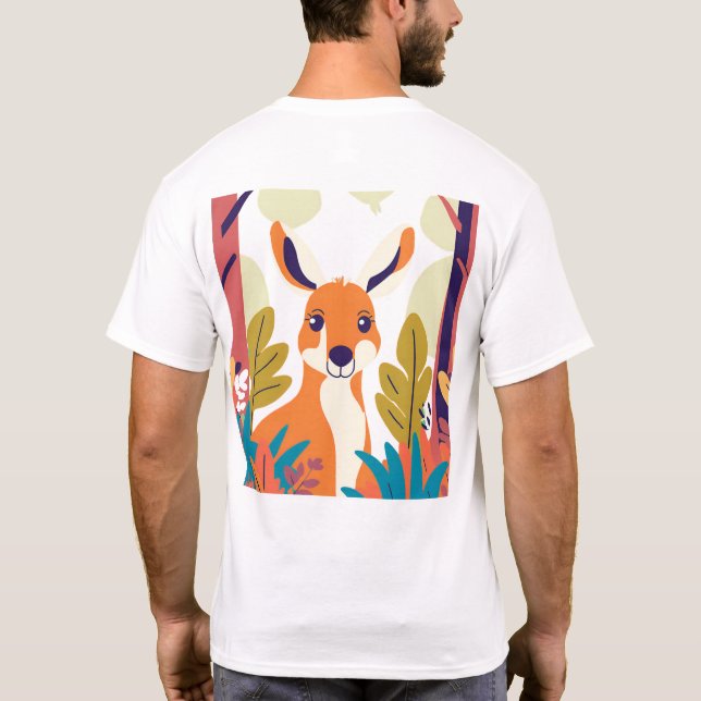 NIEDLICH Kangaroo T-Shirt (Rückseite)