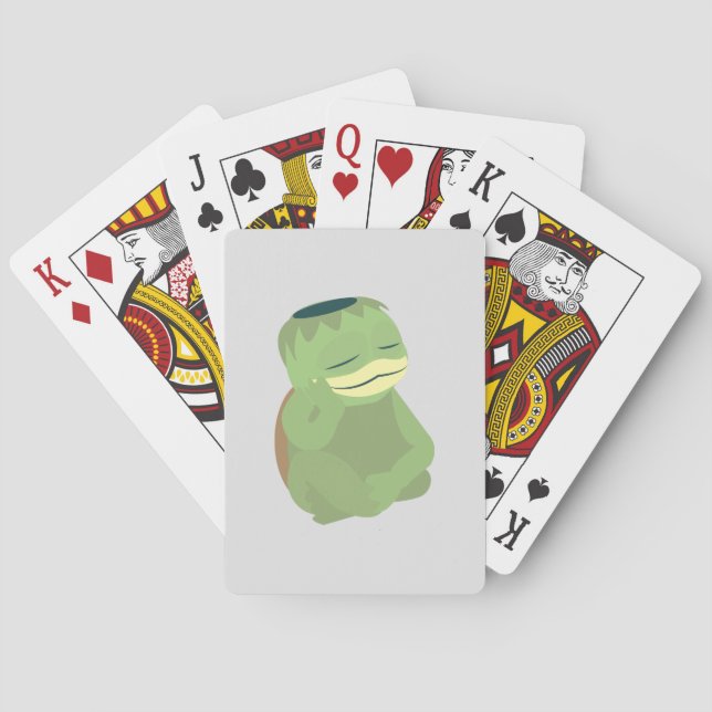 Niedlich Kappa Spielkarten (Rückseite)