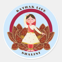 Niedlich Kathak Dance Sticker