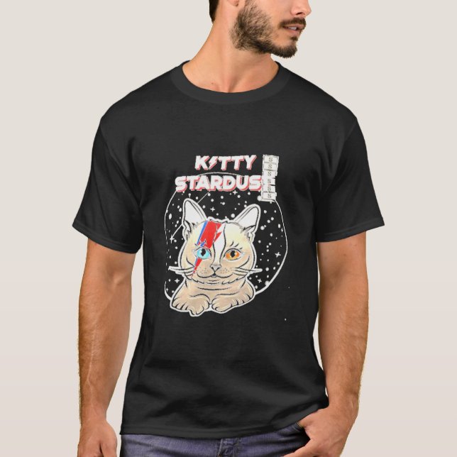 Niedlich-Katze—Für Kätzchen—Stardust T-Shirt (Vorderseite)