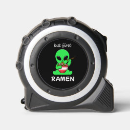 Niedlich Kawaii Alien aß Ramen Maßband
