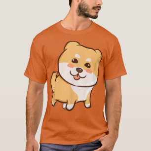 Niedlich Kawaii Anime - Shiba Inu Puppy Dog - Kawa T-Shirt