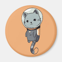 Niedlich Kawaii Astronaut Kitten