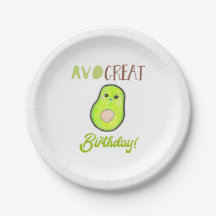 Niedlich Kawaii Avocado Avo Great Birthday Sweet