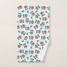 Niedlich Kawaii Baby Mushroom Pattern