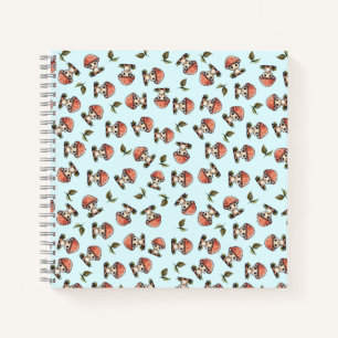 Niedlich Kawaii Baby Mushroom Pattern Notizbuch